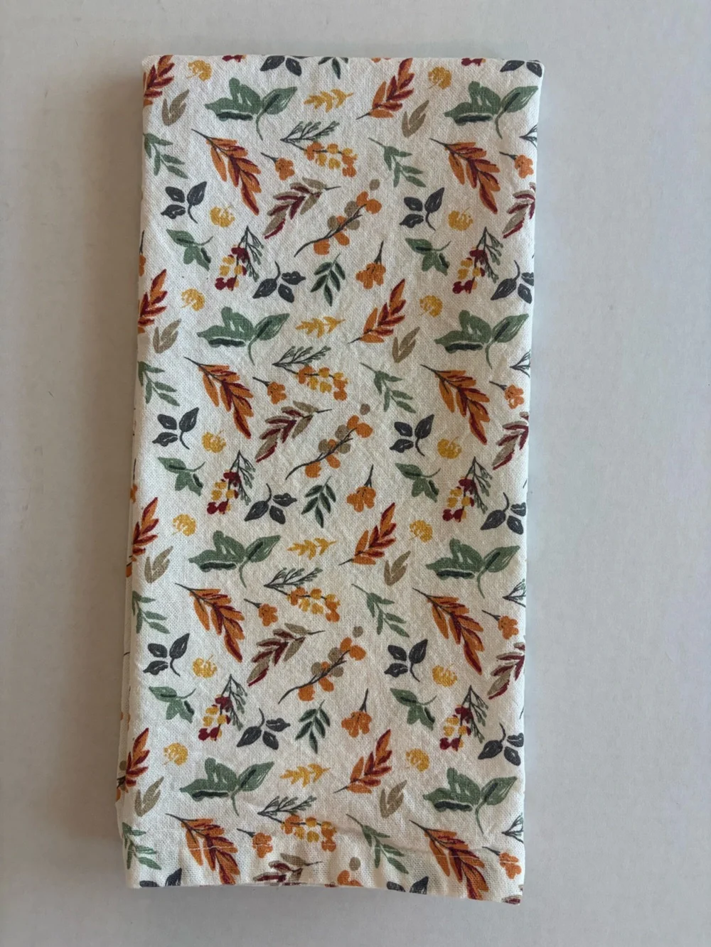 Cotton Tea Towels In Autumn Colors - Set of 3! 100% Cotton. By Design Imports.